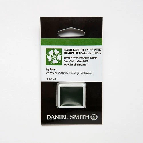 Daniel Smith Extra Fine Watercolor Half Pan - Sap Green