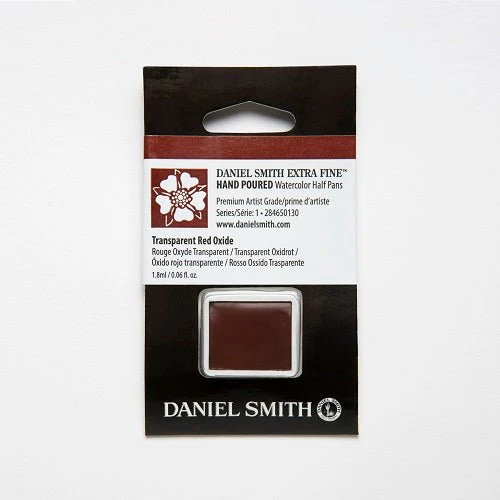 Daniel Smith Extra Fine Watercolor Half Pan - Transparent Red Oxide