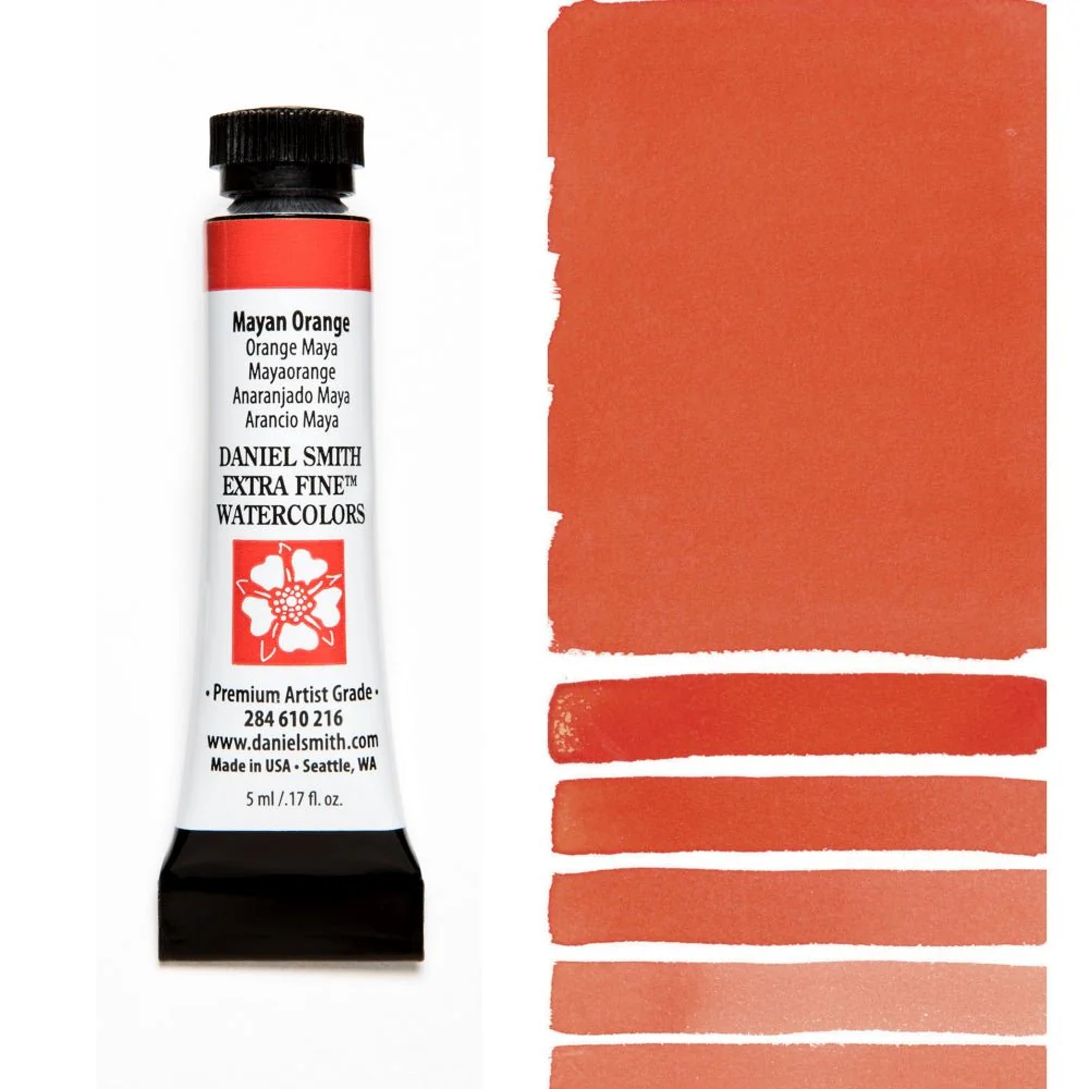 Daniel Smith Extra Fine Watercolor - Mayan Orange 5 ml