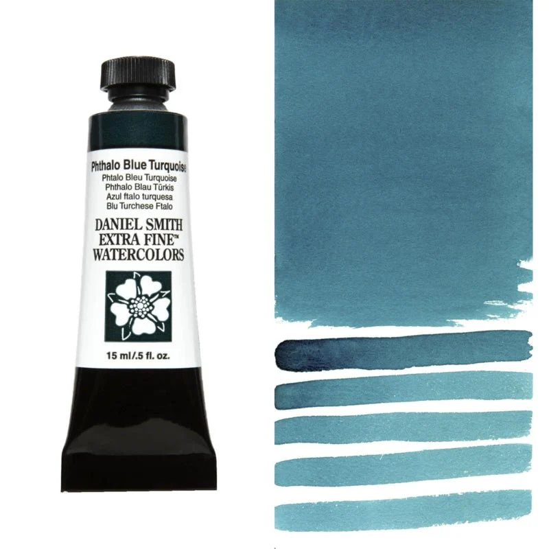 Daniel Smith Extra Fine Watercolor - Phthalo Blue Turquoise 15 ml