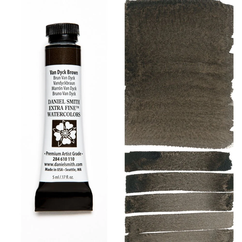 Daniel Smith Extra Fine Watercolor - Van Dyck Brown 5 ml