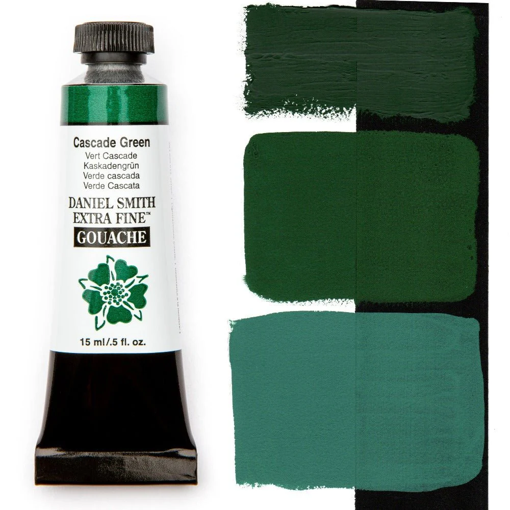 Daniel Smith Extra Fine Gouache 15 ml - Cascade Green