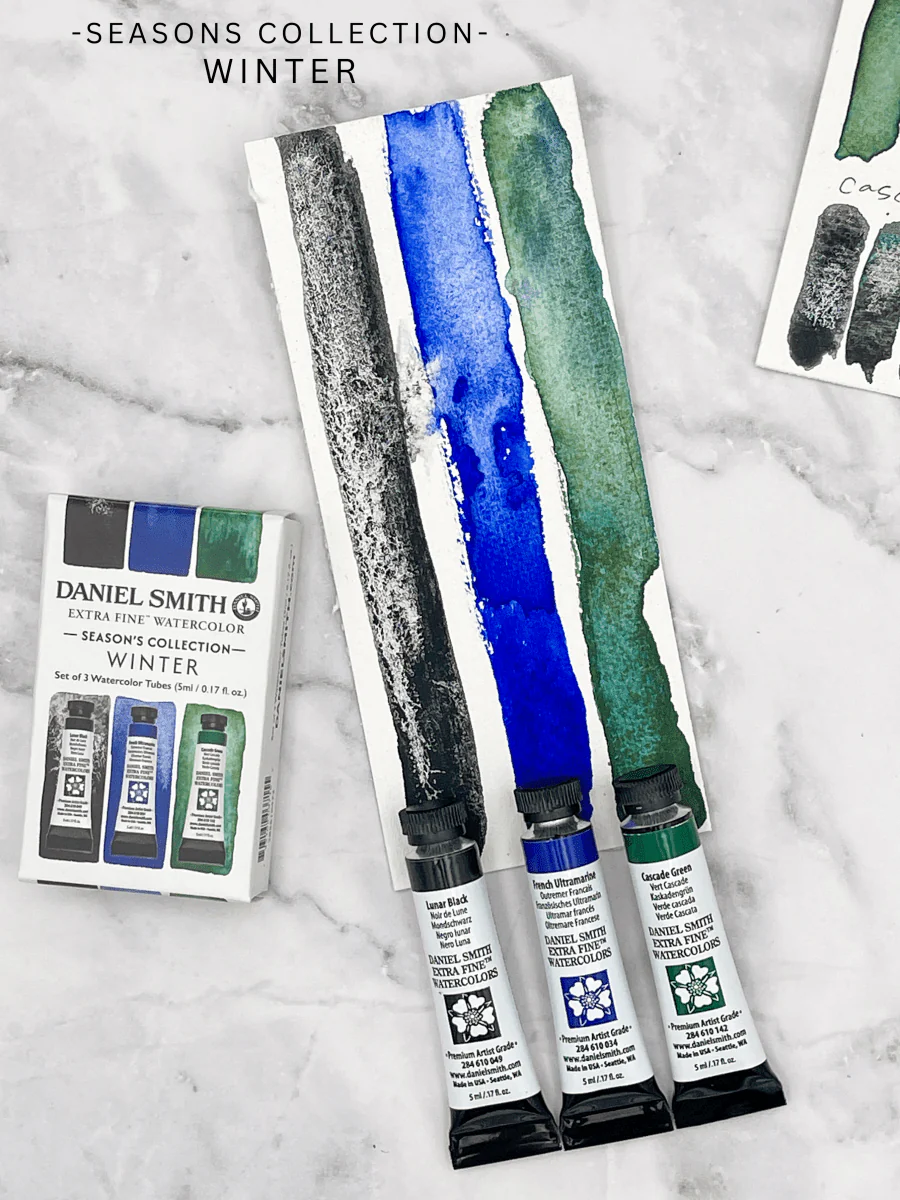 Daniel Smith Watercolor 5ml Tubes - Winter Set - 3 Tubes Triad Set - Image 3