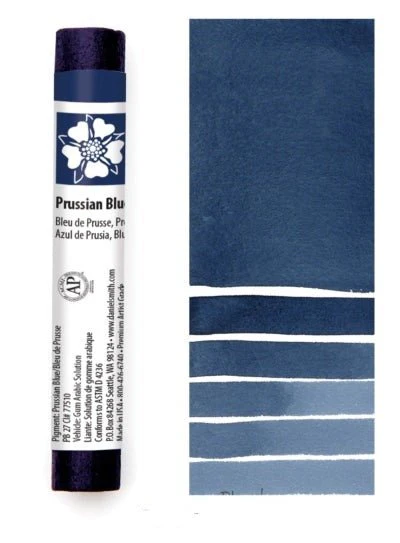 Daniel Smith Watercolor Stick - 3 inch - Prussian Blue