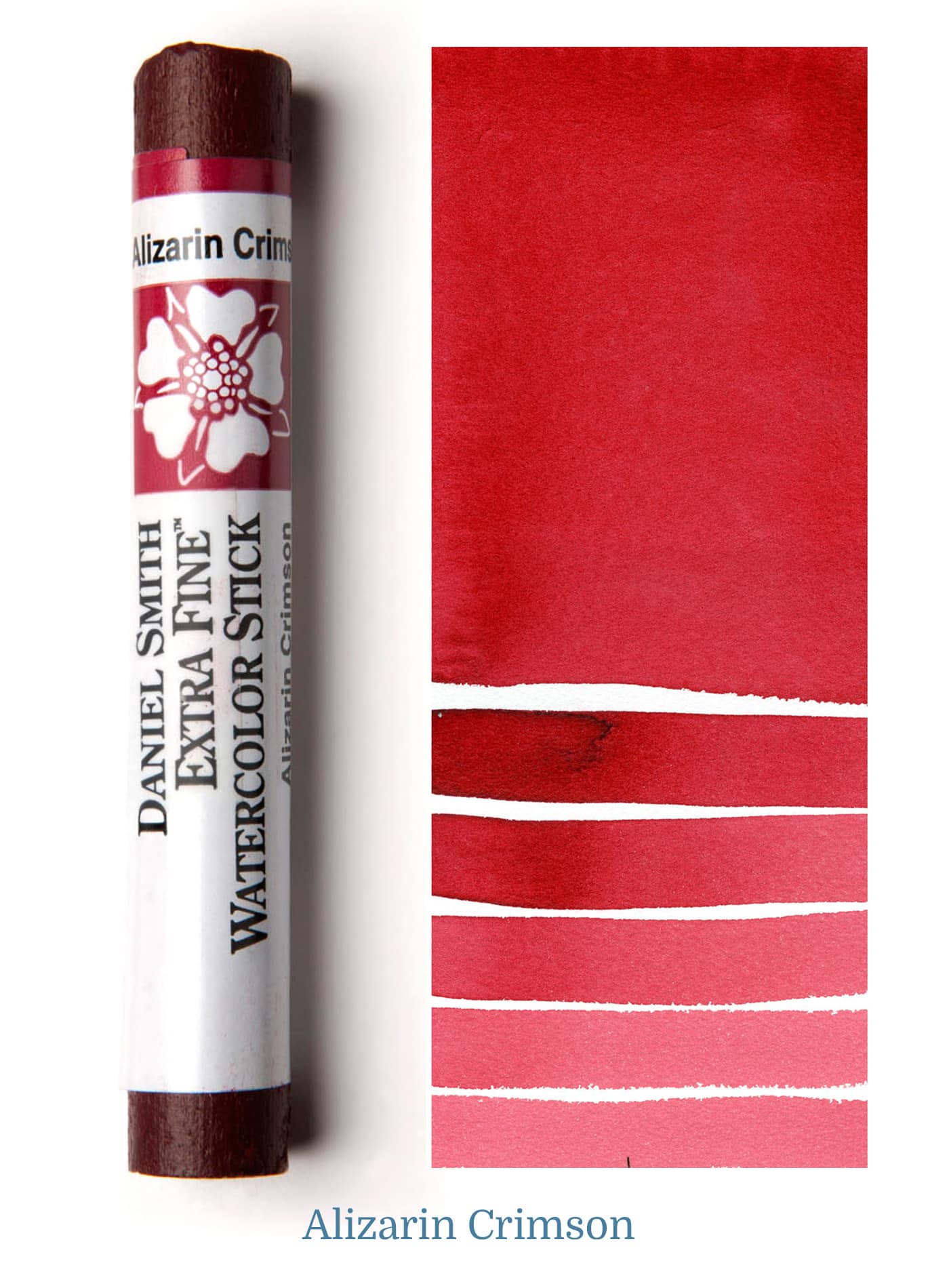 Daniel Smith Watercolor Stick - 3 inch - Alizarin Crimson