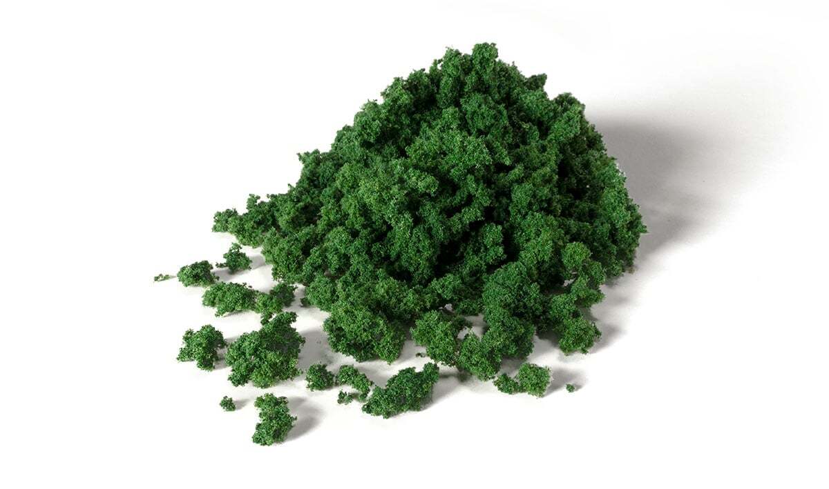 All Game Terrain  - Ground Cover 9.72 cubic inches - Dark Green Foliage Clumps - Image 2