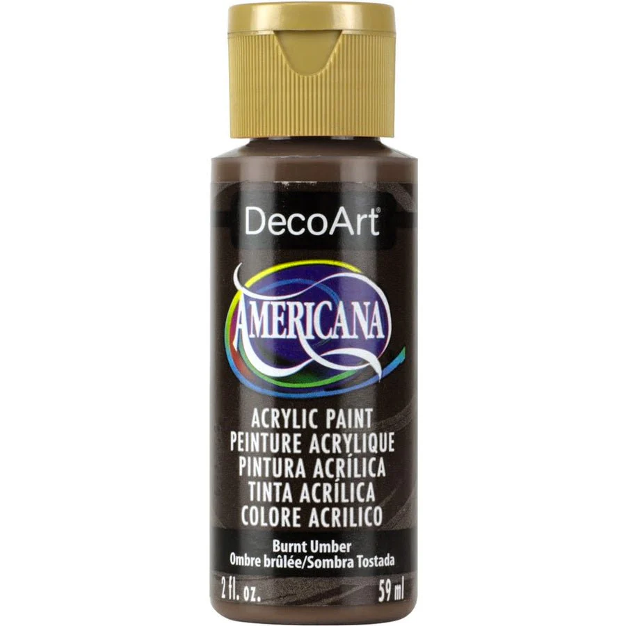 DecoArt Americana Acrylic 2 fl oz - Burnt Umber