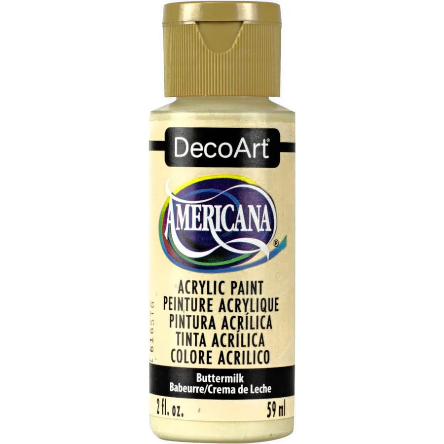 DecoArt Americana Acrylic 2 fl oz - Buttermilk