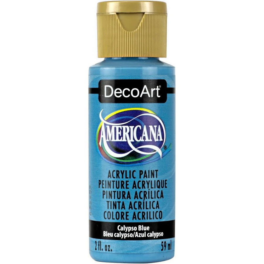 DecoArt Americana Acrylic 2 fl oz - Calypso Blue