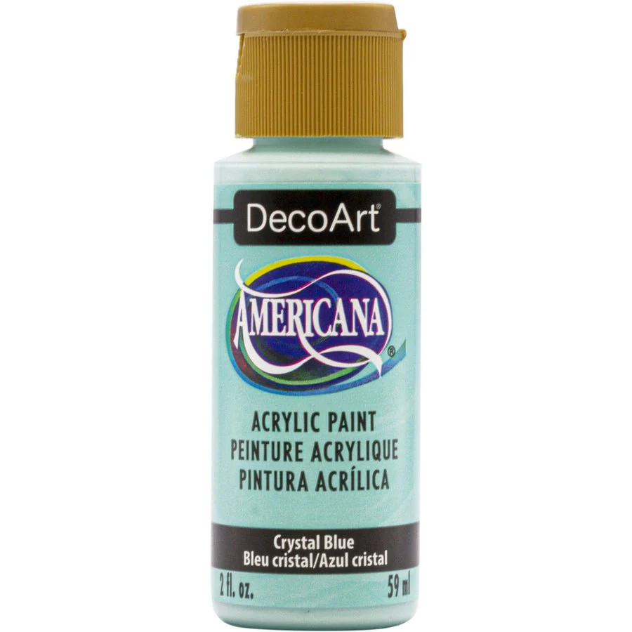 DecoArt Americana Acrylic 2 fl oz - Crystal Blue