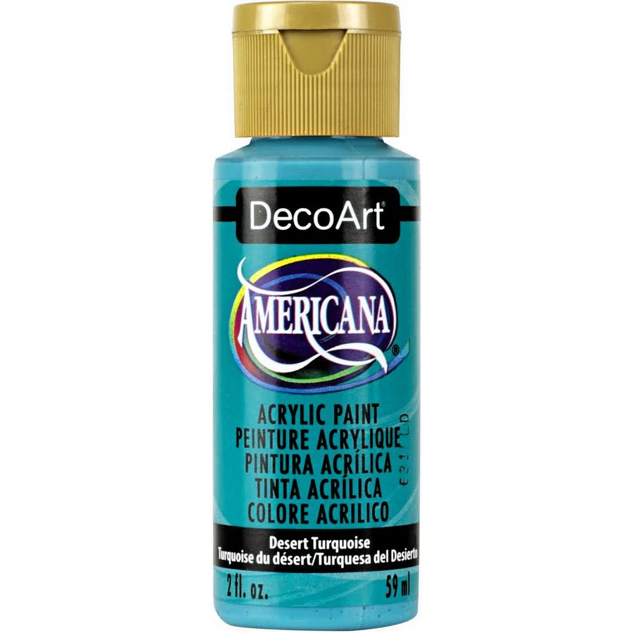 DecoArt Americana Acrylic 2 fl oz - Desert Turquoise
