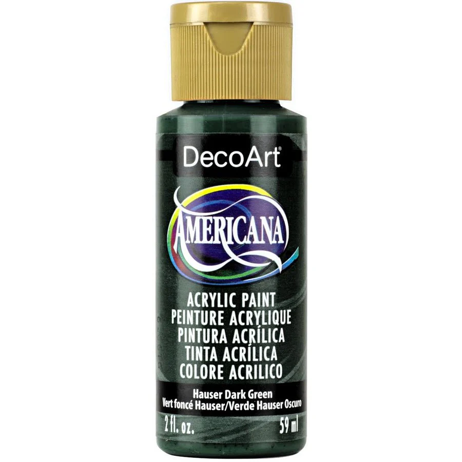 DecoArt Americana Acrylic 2 fl oz - Hauser Dark Green