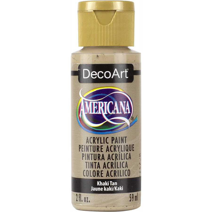 DecoArt Americana Acrylic 2 fl oz - Khaki Tan