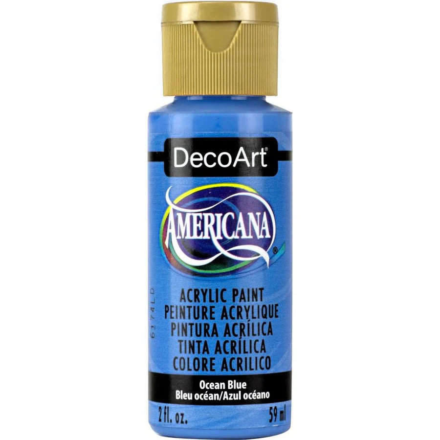 DecoArt Americana Acrylic 2 fl oz - Ocean Blue
