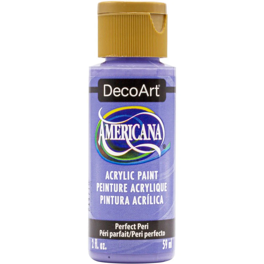 DecoArt Americana Acrylic 2 fl oz - Perfect Peri