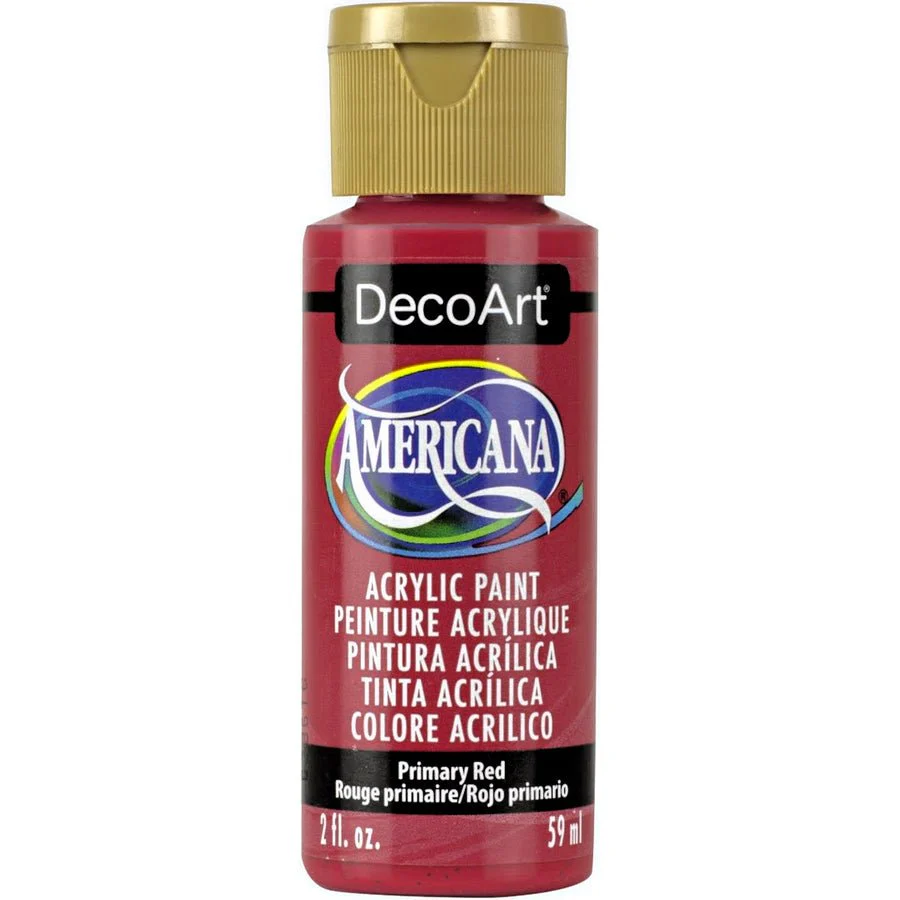 DecoArt Americana Acrylic 2 fl oz - Primary Red