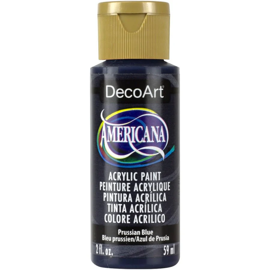 DecoArt Americana Acrylic 2 fl oz - Prussian Blue