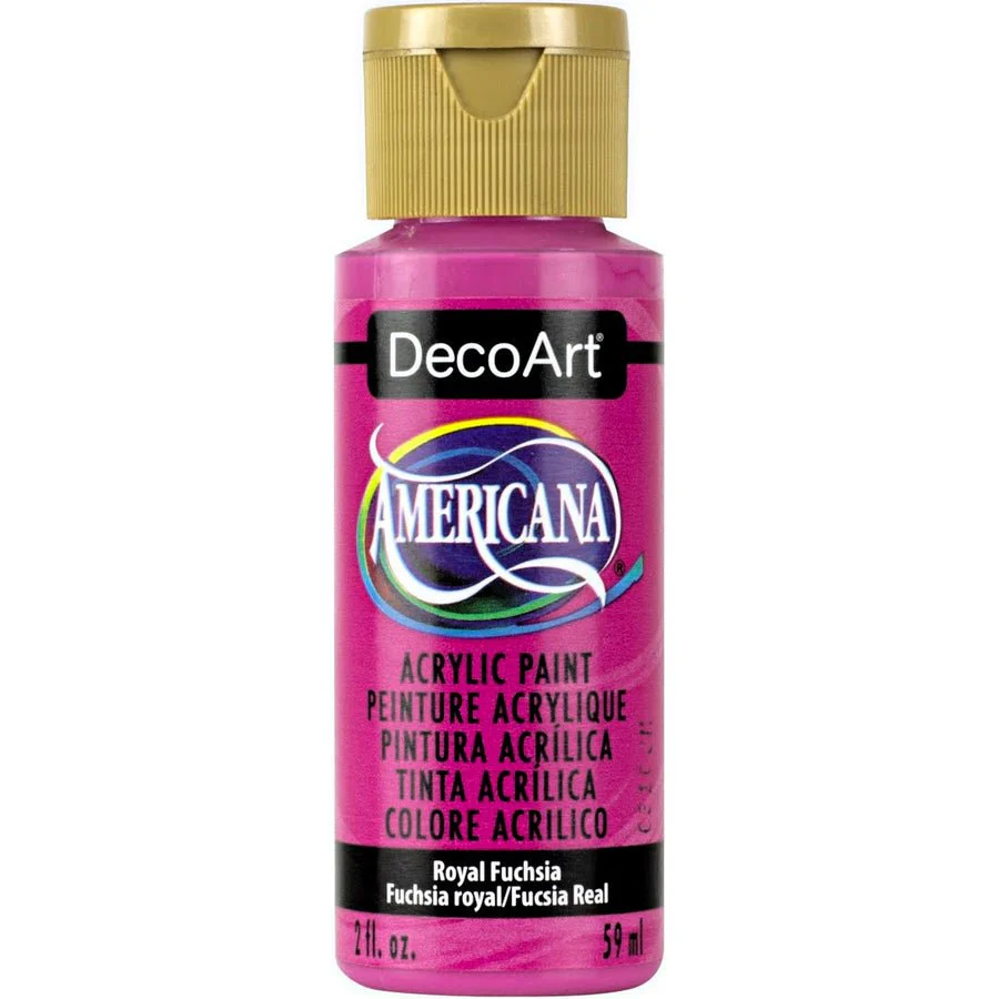 DecoArt Americana Acrylic 2 fl oz - Royal Fuchsia