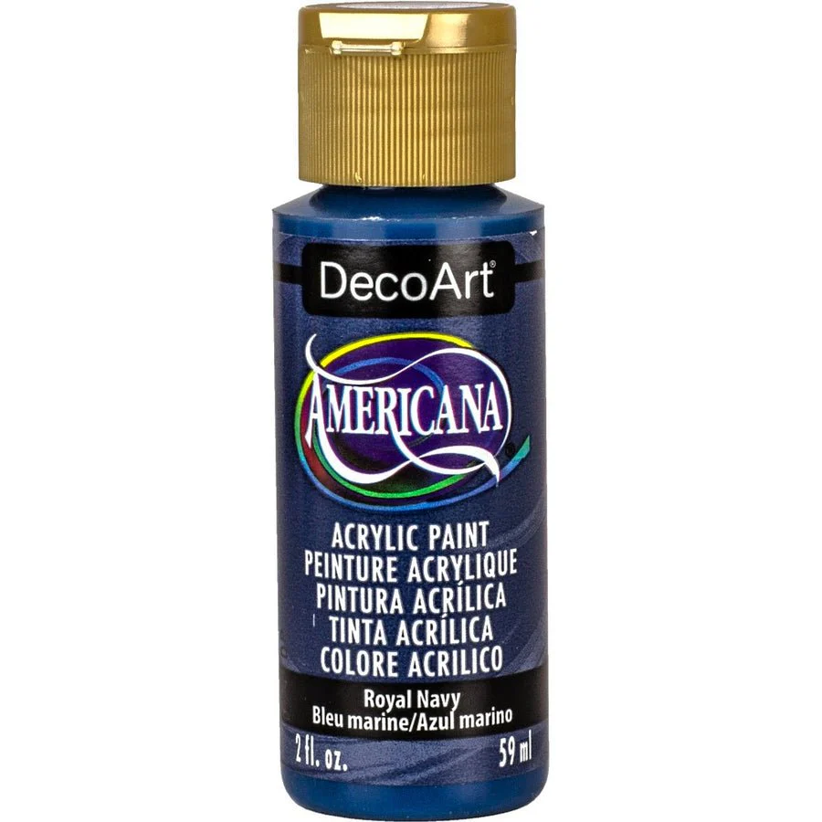 DecoArt Americana Acrylic 2 fl oz - Royal Navy