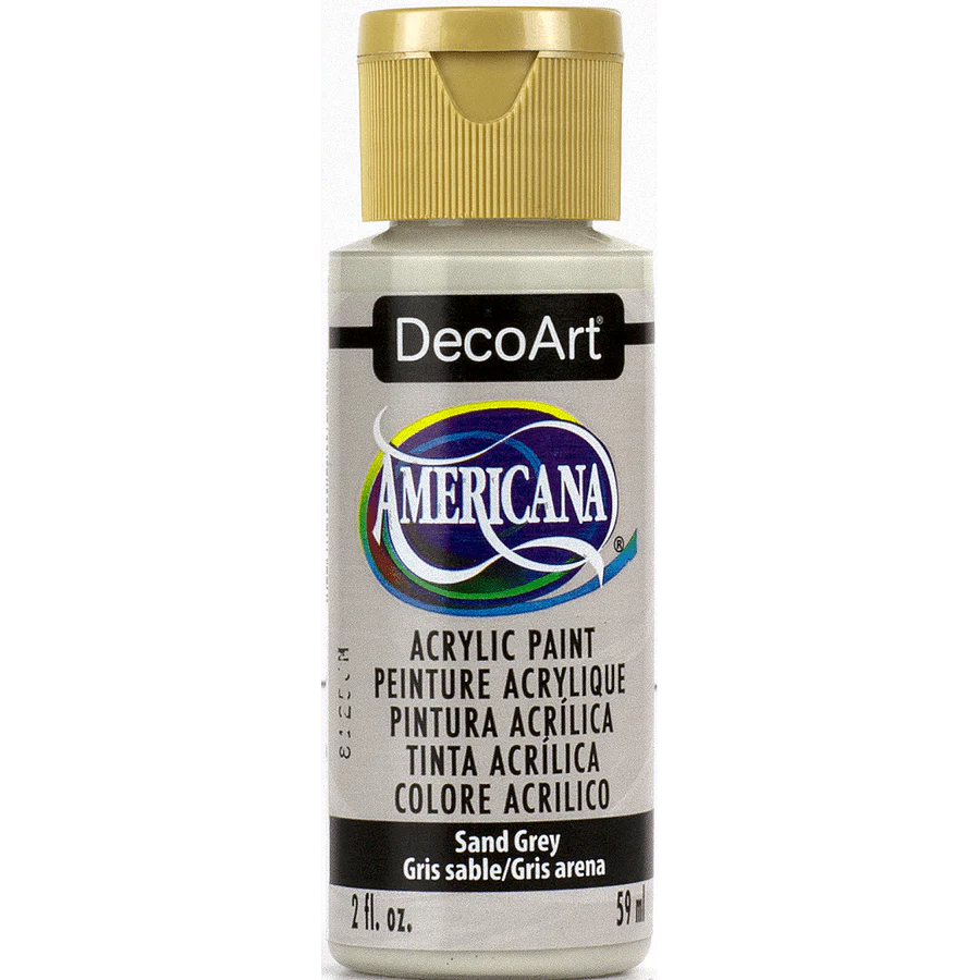 DecoArt Americana Acrylic 2 fl oz - Sand Grey