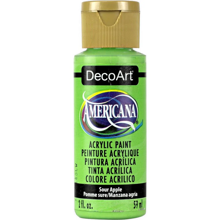 DecoArt Americana Acrylic 2 fl oz - Sour Apple