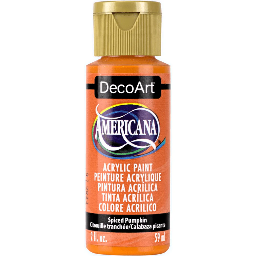 DecoArt Americana Acrylic 2 fl oz - Spiced Pumpkin