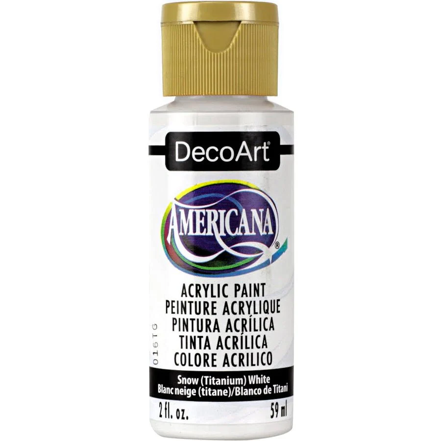 DecoArt Americana Acrylic 2 fl oz - Titanium White