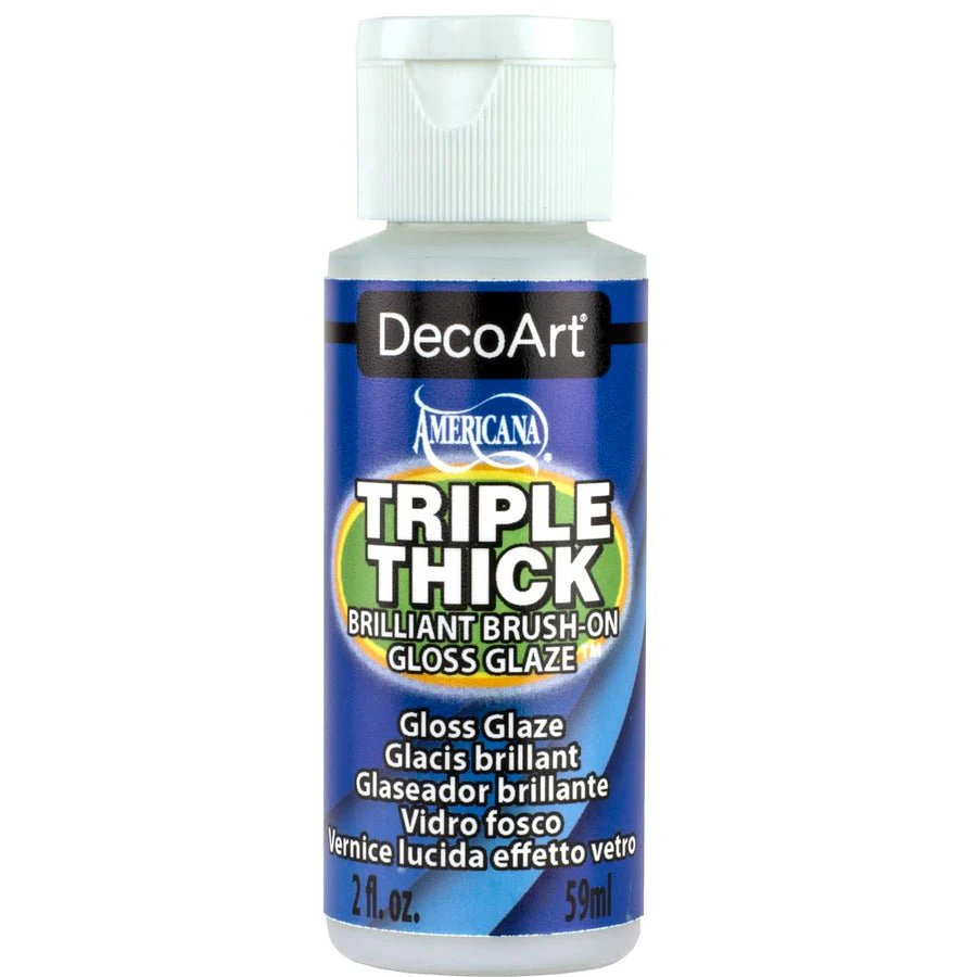 DecoArt Americana Acrylic 2 fl oz - Triple Thick Gloss Glaze