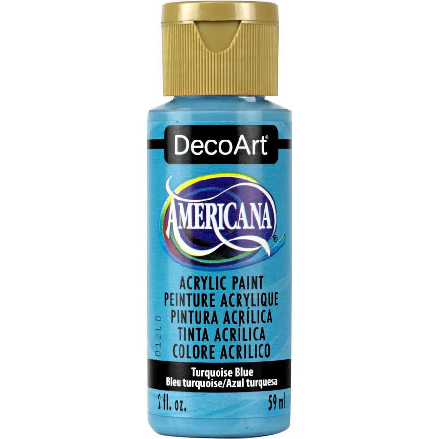 DecoArt Americana Acrylic 2 fl oz - Turquoise Blue