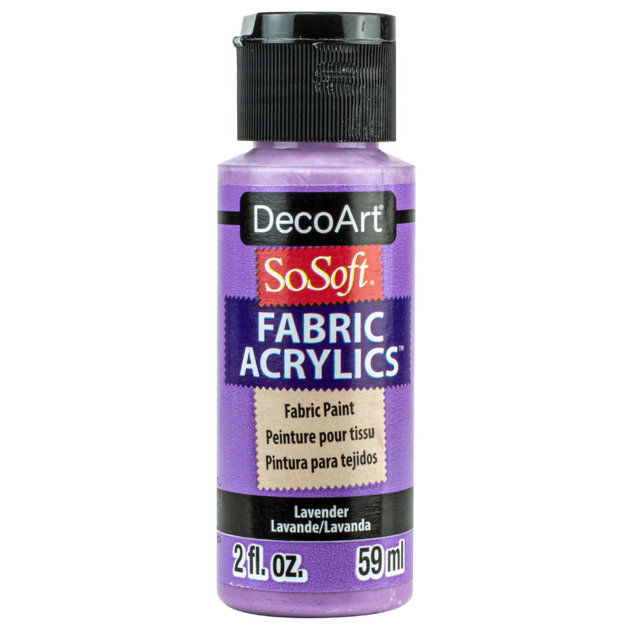 DecoArt SoSoft Fabric Acrylics 2 oz - Lavender