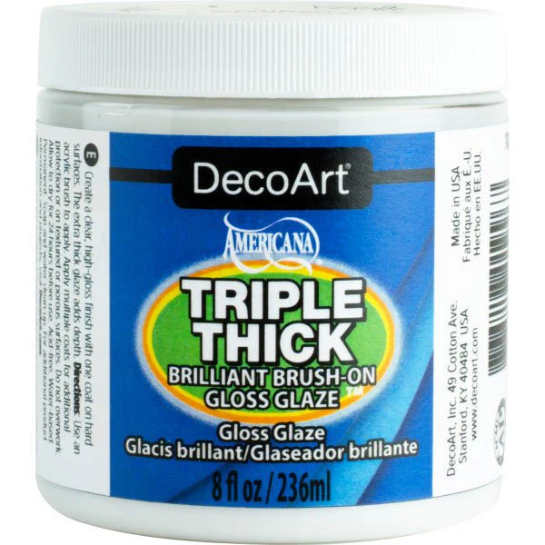 Decoart Triple Thick Gloss Glaze 8 fl. Oz.