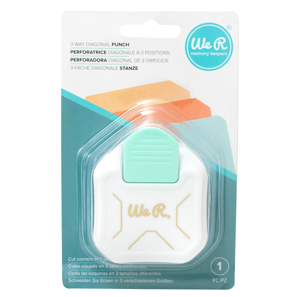 We R Makers 3 Way Corner Punch - Diagonal