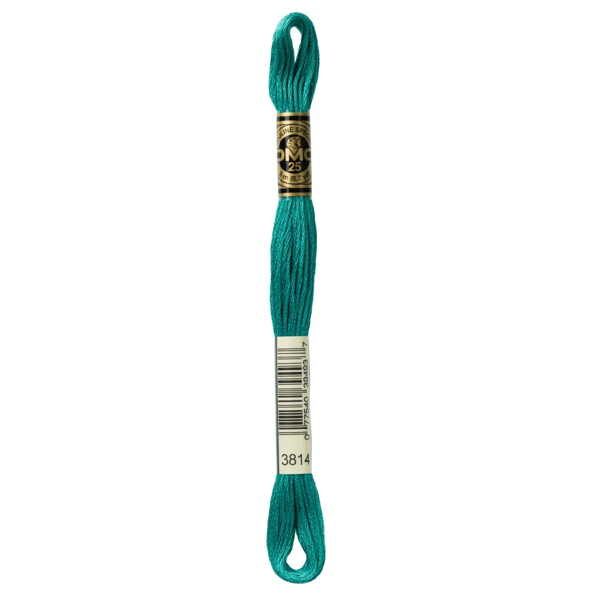 DMC 6-Strand Cotton Embroidery Floss 8.7yd - 3814 Aquamarine