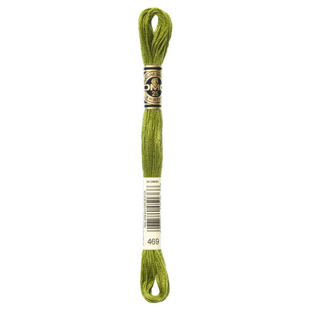 DMC 6-Strand Cotton Embroidery Floss 8.7yd - 469 Avocado Green