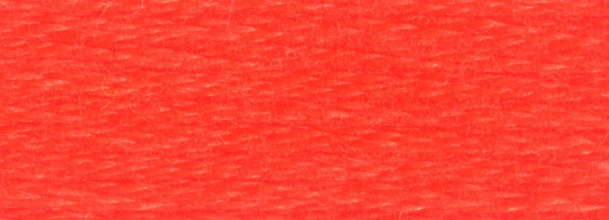 DMC 6-Strand Cotton Embroidery Floss 8.7yd - 606 Bright Orange Red - Image 2