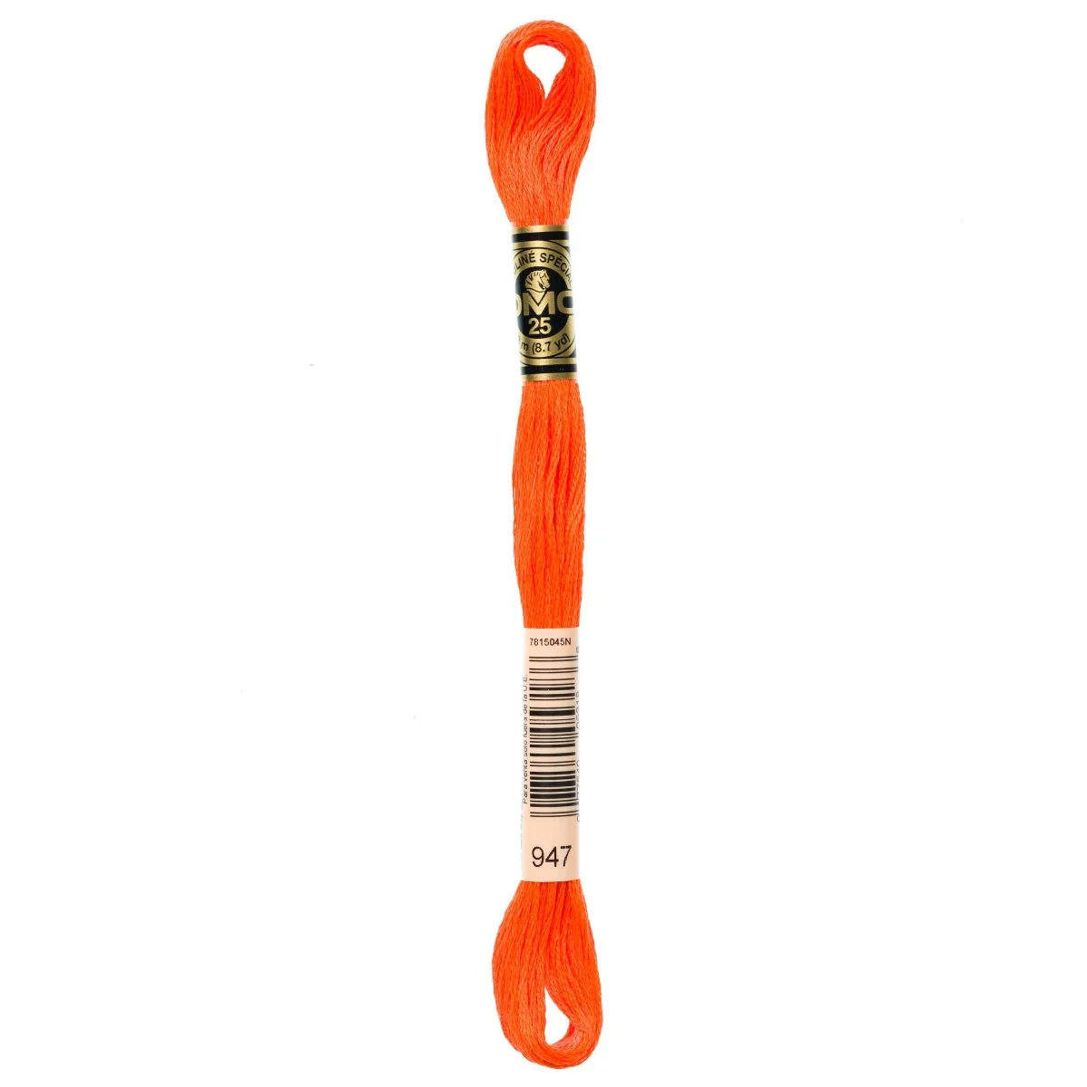 DMC 6-Strand Cotton Embroidery Floss 8.7yd - 947 Burnt Orange