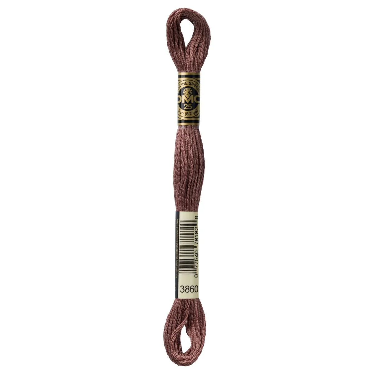 DMC 6-Strand Cotton Embroidery Floss 8.7yd - 3860 Cocoa