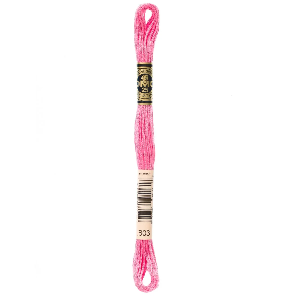 DMC 6-Strand Cotton Embroidery Floss 8.7yd - 603 Cranberry