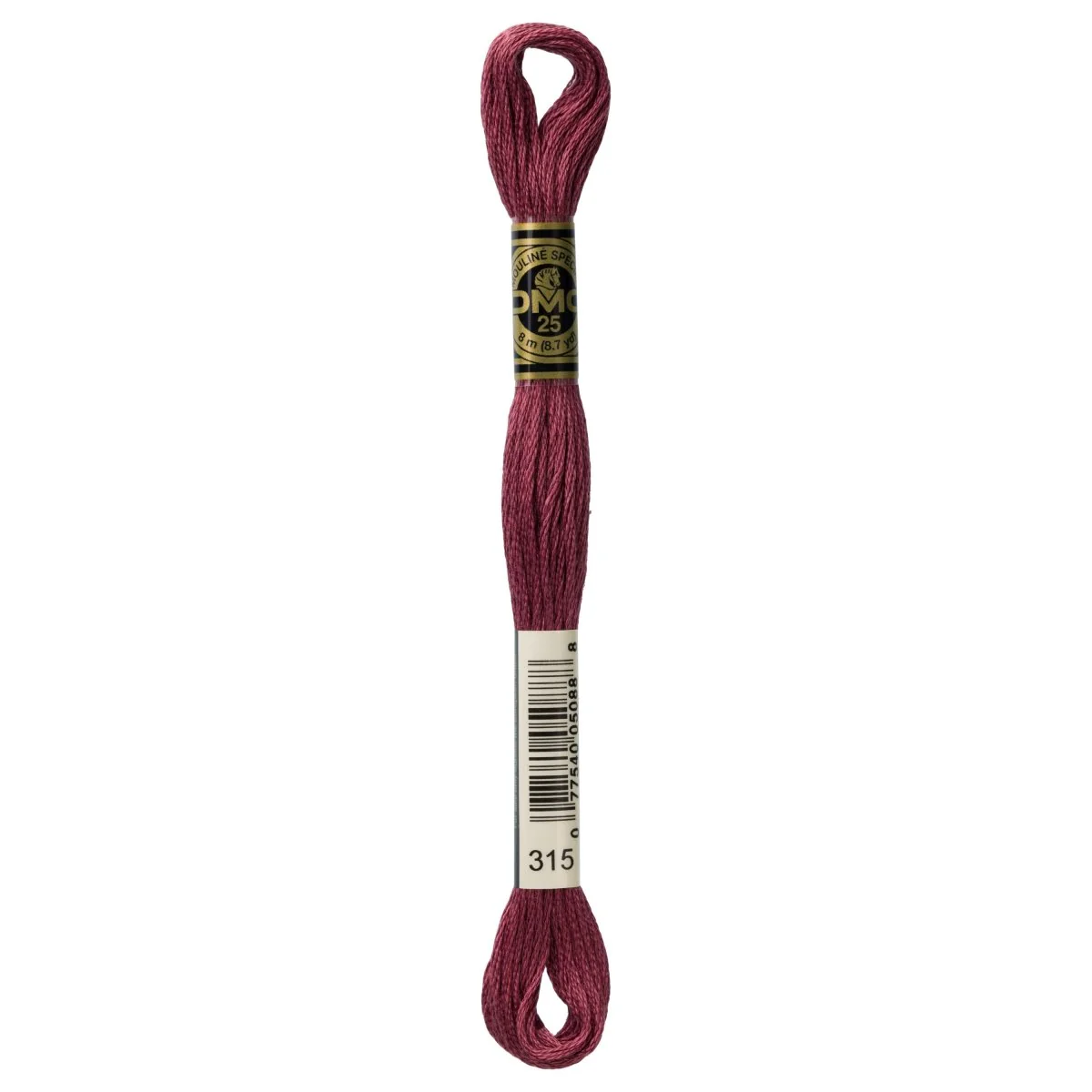 DMC 6-Strand Cotton Embroidery Floss 8.7yd - 315 Dark Antique Mauve