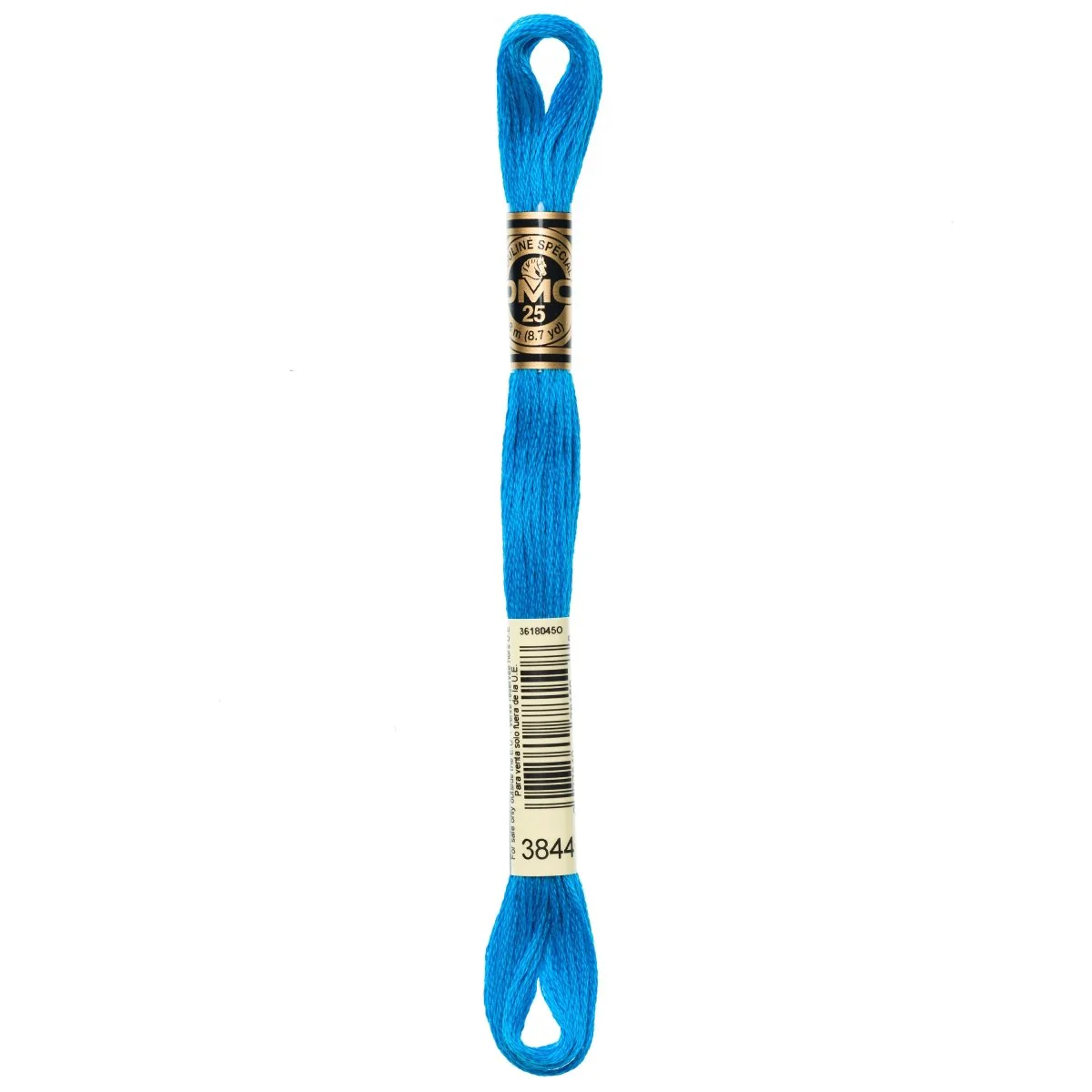 DMC 6-Strand Cotton Embroidery Floss 8.7yd - 3844 Dark Bright Turquoise