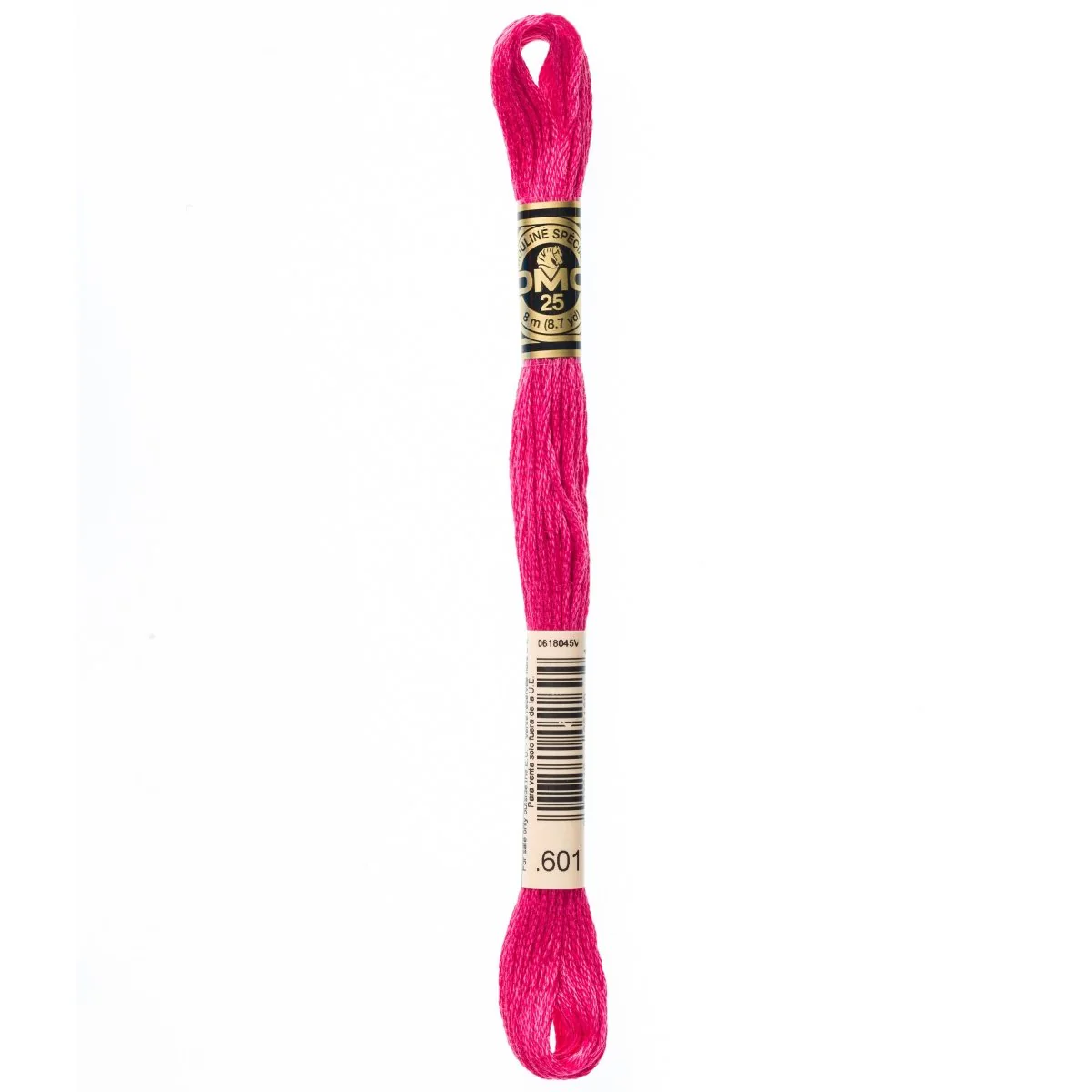 DMC 6-Strand Cotton Embroidery Floss 8.7yd - 601 Dark Cranberry