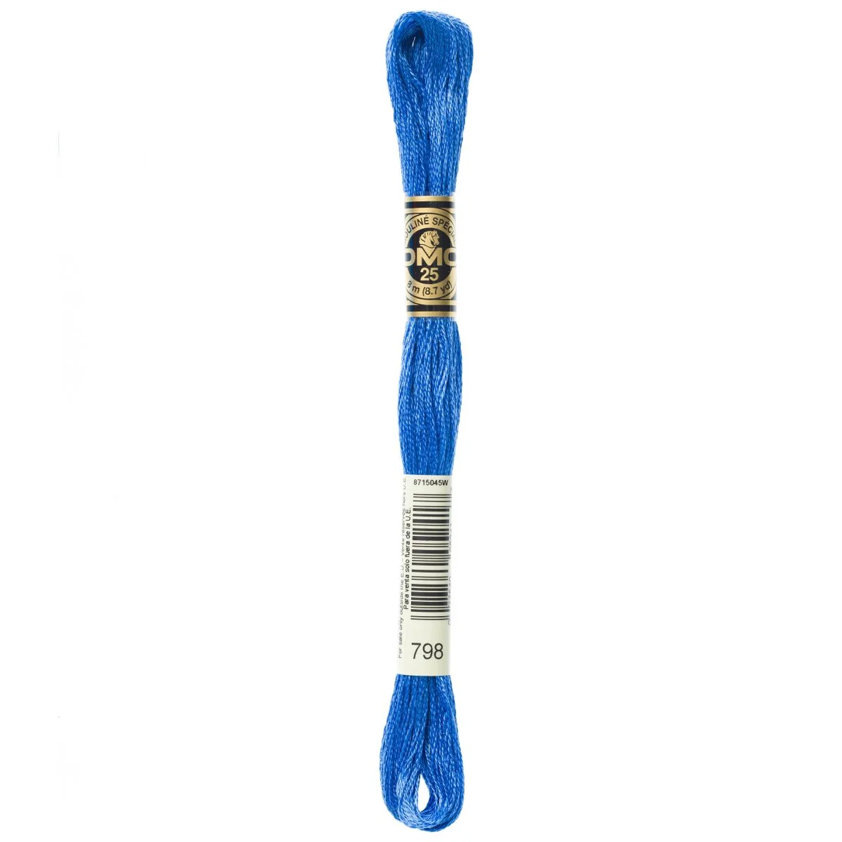 DMC 6-Strand Cotton Embroidery Floss 8.7yd - 798 Dark Delft Blue