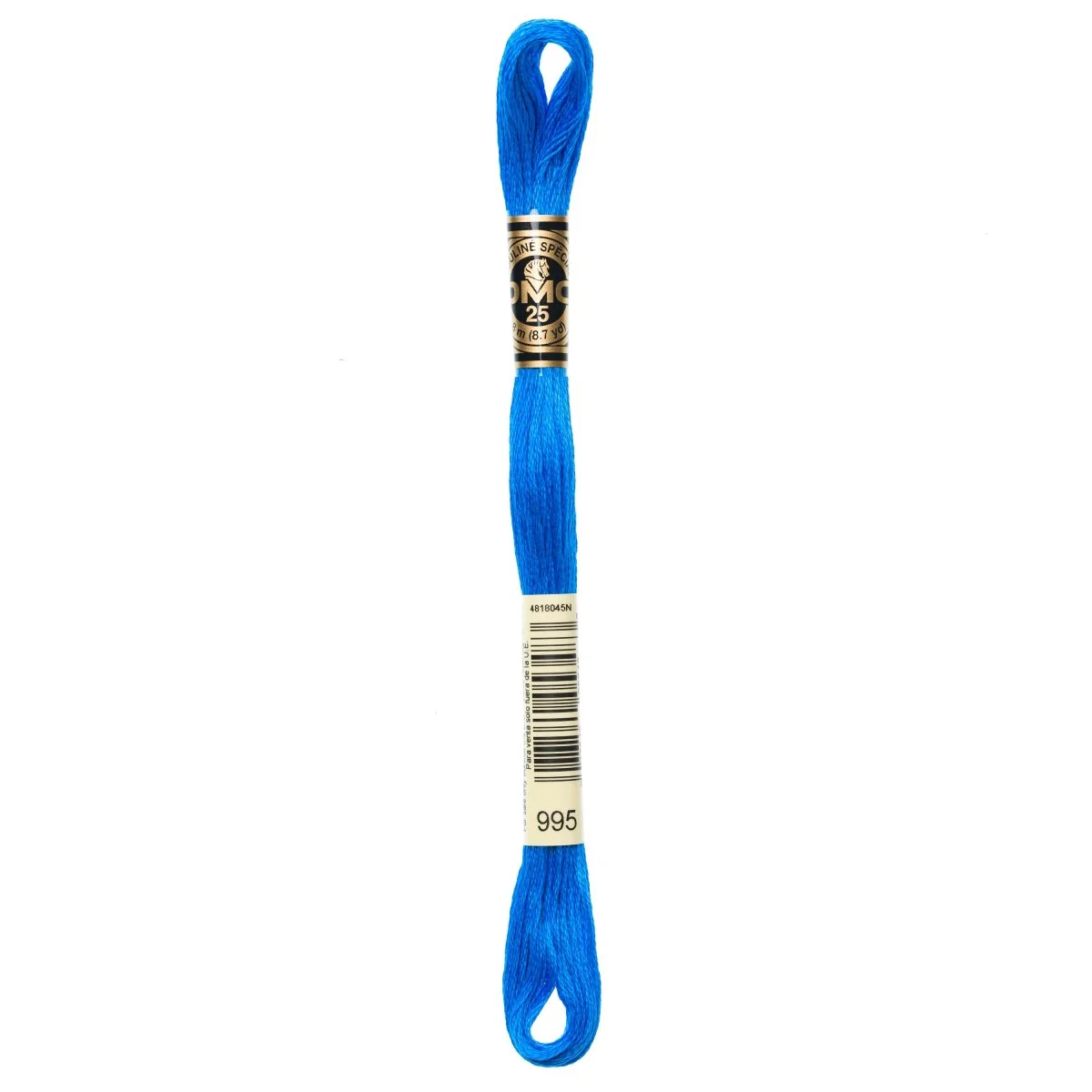 DMC 6-Strand Cotton Embroidery Floss 8.7yd - 995 Dark Electric Blue