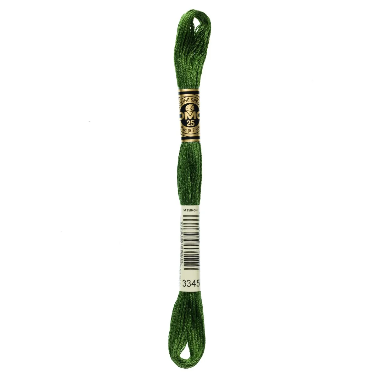 DMC 6-Strand Cotton Embroidery Floss 8.7yd - 3345 Dark Hunter Green