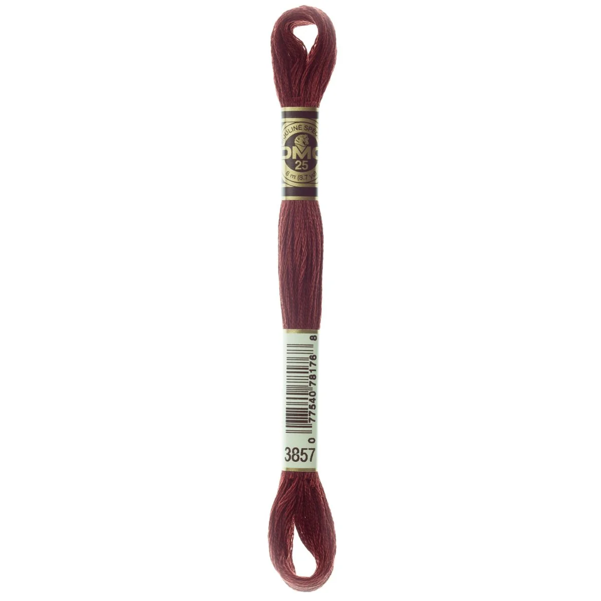 DMC 6-Strand Cotton Embroidery Floss 8.7yd - 3857 Dark Rosewood