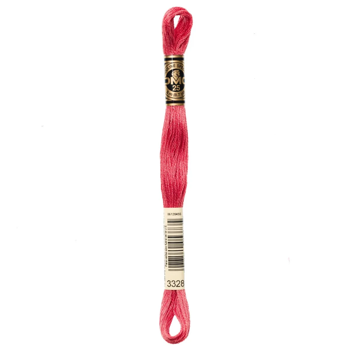 DMC 6-Strand Cotton Embroidery Floss 8.7yd - 3328 Dark Salmon