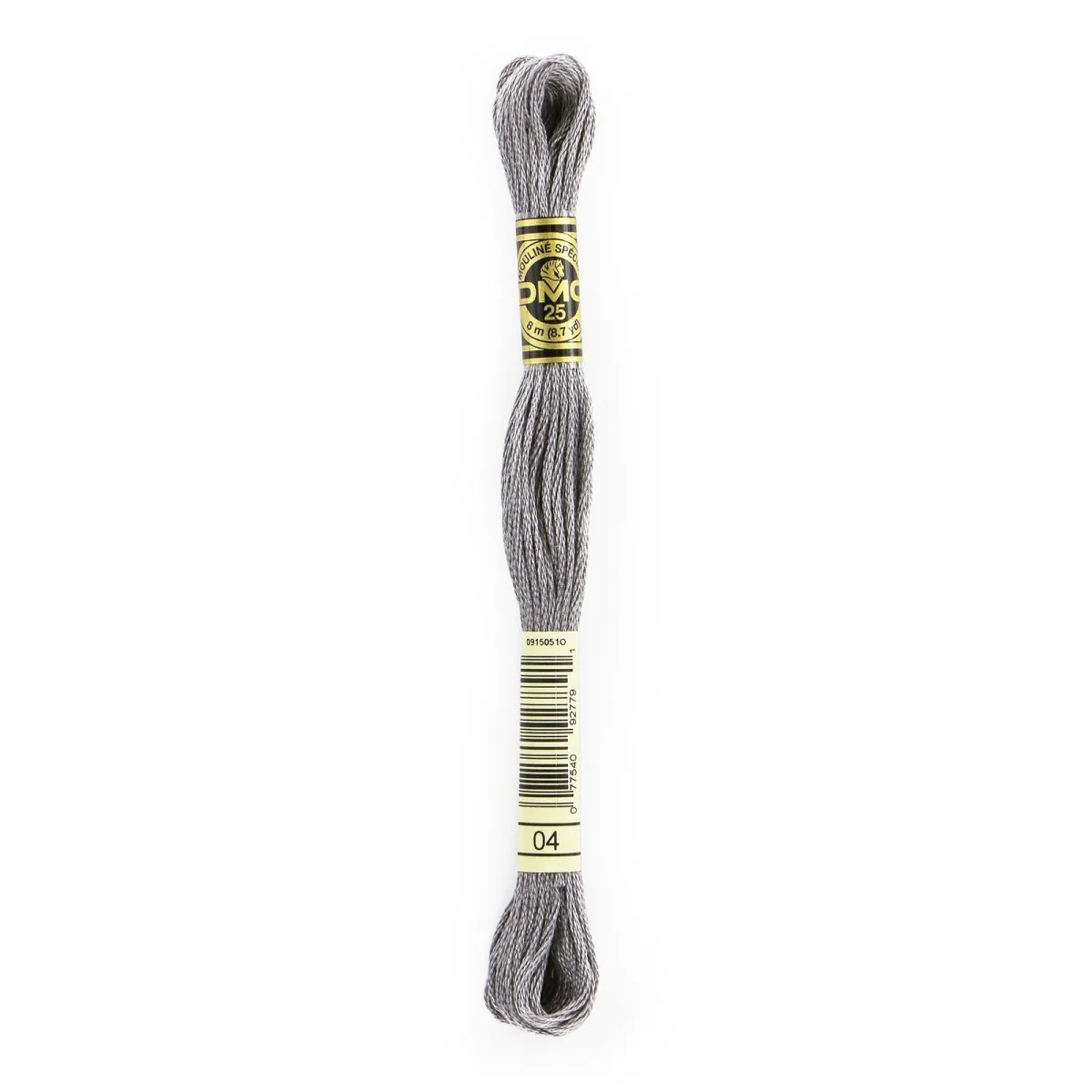 DMC 6-Strand Cotton Embroidery Floss 8.7yd - 4 Dark Tin