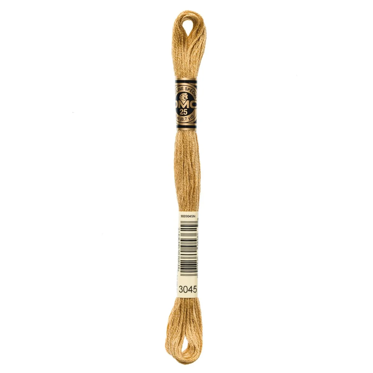 DMC 6-Strand Cotton Embroidery Floss 8.7yd - 3045 Dark Yellow Beige