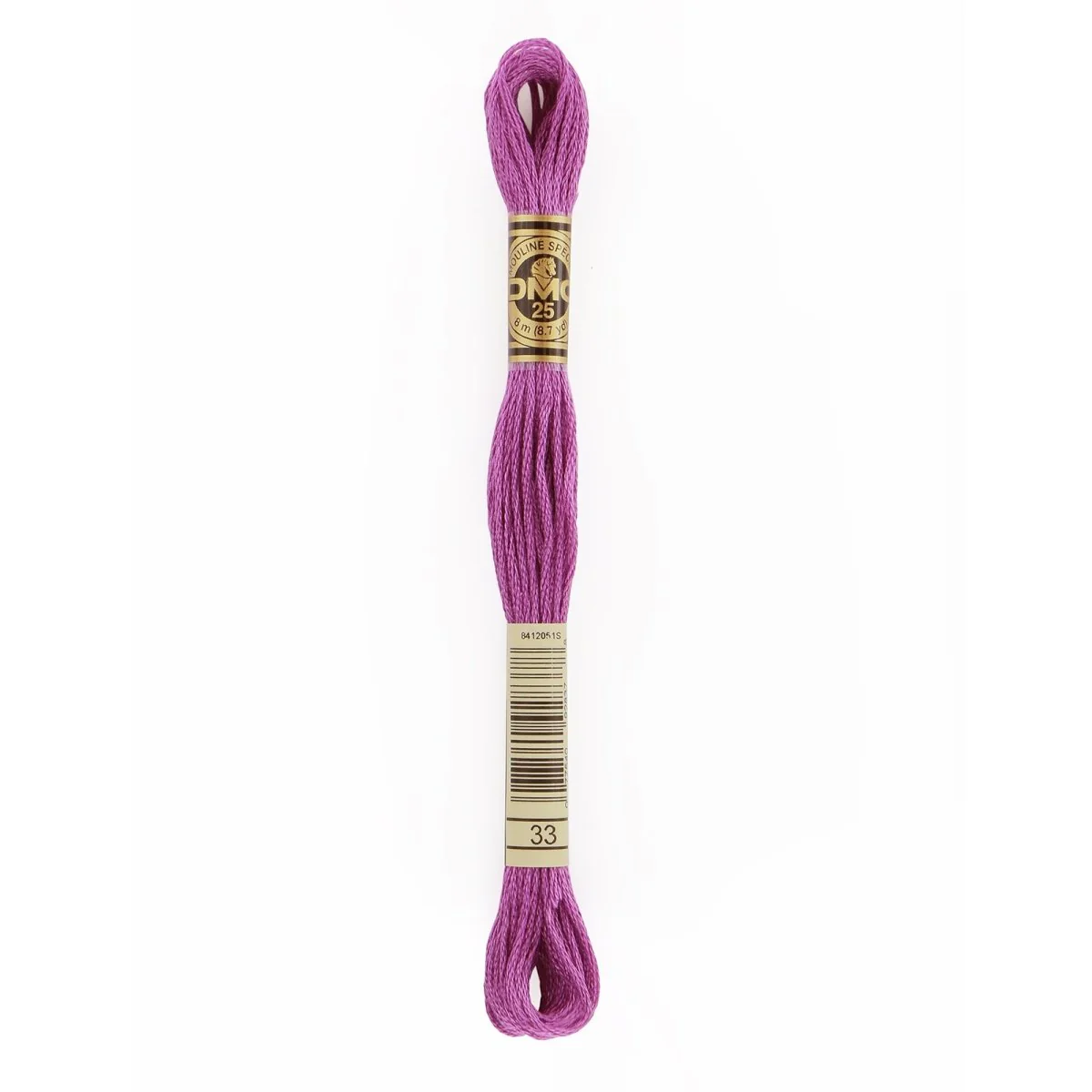 DMC 6-Strand Cotton Embroidery Floss 8.7yd - 33 Fuchsia