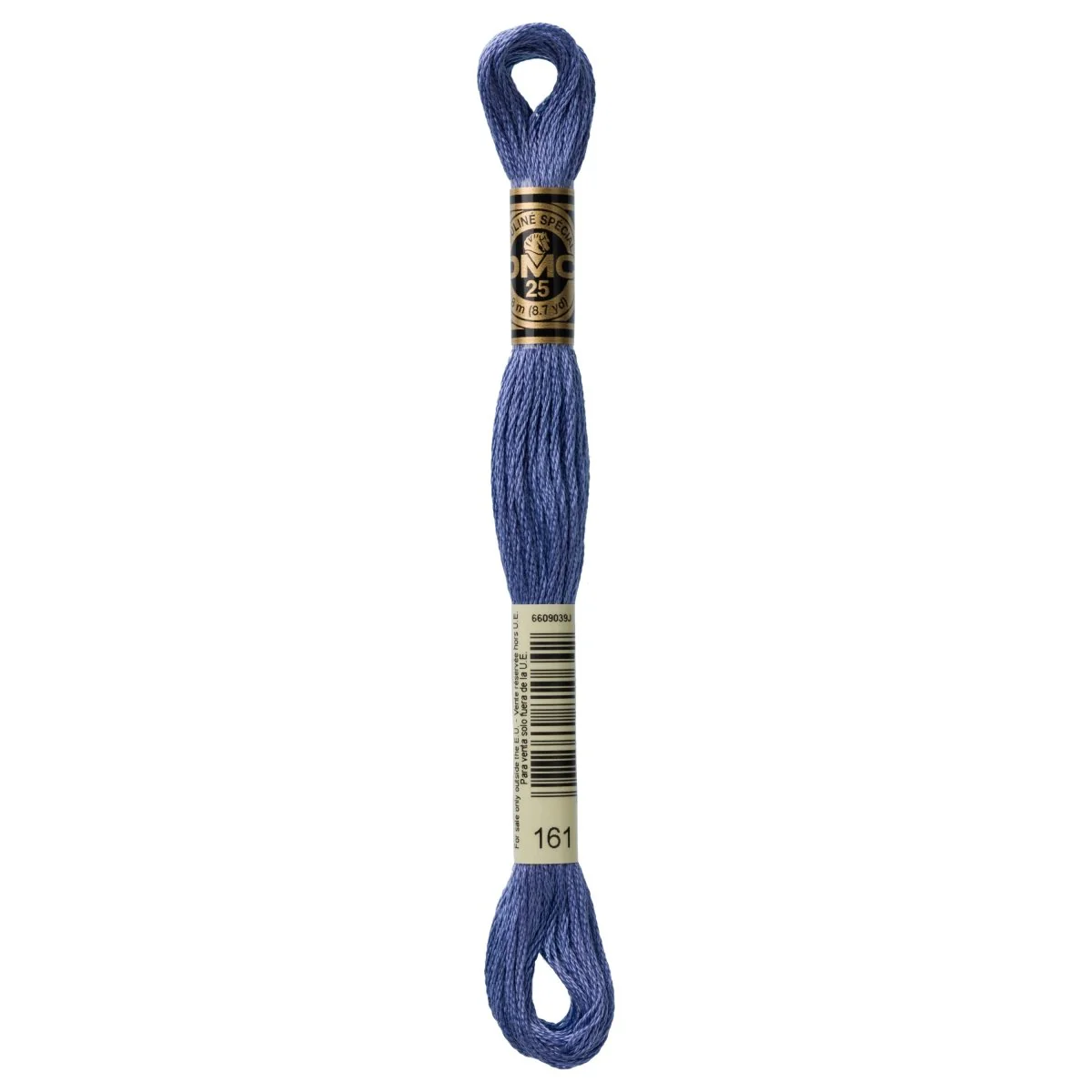 DMC 6-Strand Cotton Embroidery Floss 8.7yd - 161 Grey Blue